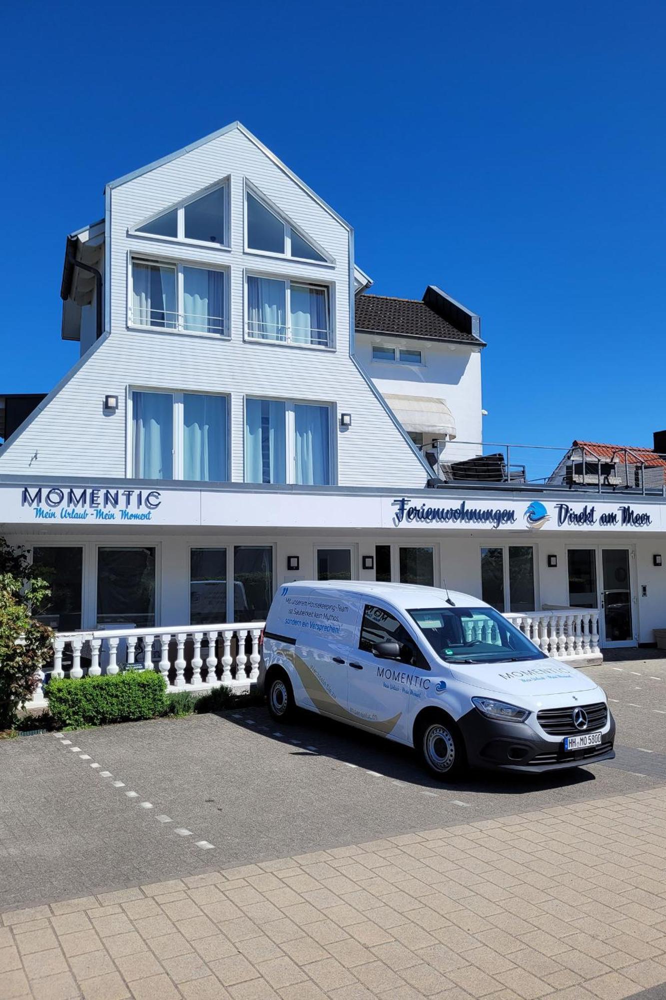 Grosse Penthouse Ferienwohnung Mit Meerblick, Sonnenterrasse & Luxusbad Von "Momentic" Sierksdorf Exterior photo
